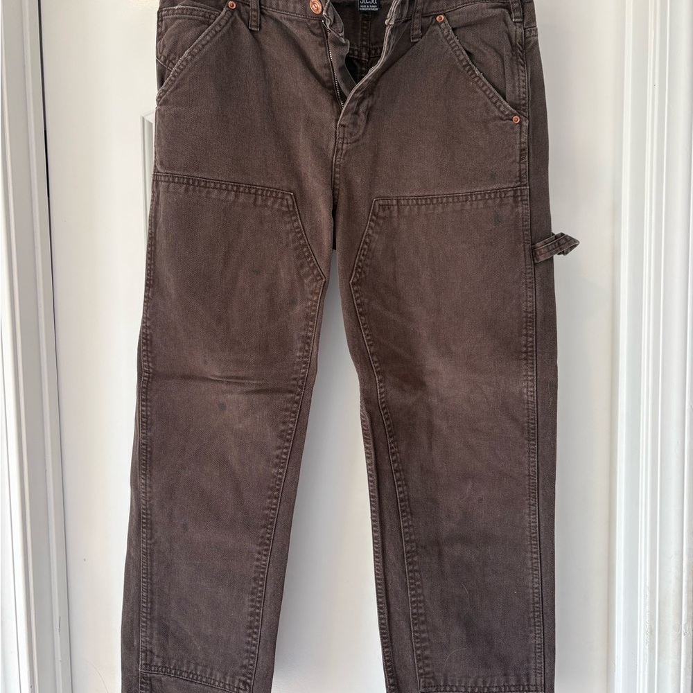 BDG Men's Dark Brown Cargo Pants